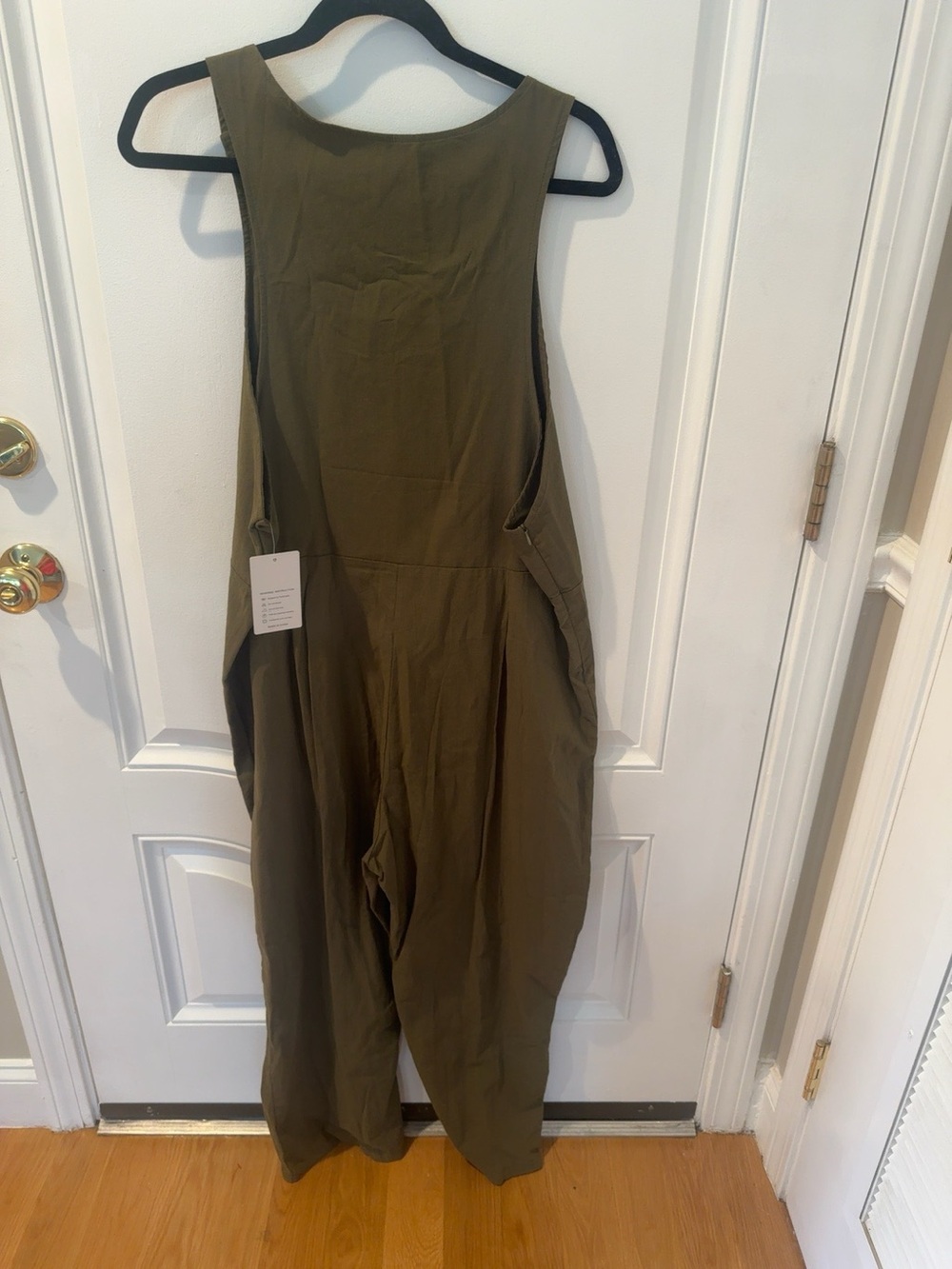 NWT Olive Daisy Wide Leg Jumpsuit Romper Overalls Pockets Boho size 3XL - Picture 8 of 8